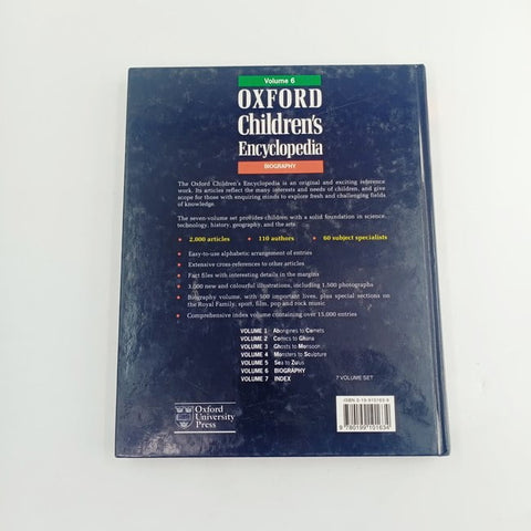 Oxford children encyclopedia - BKLT31187