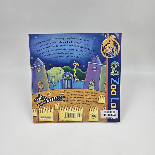 Zed The Zebra - BKLT40078 – Extrokids