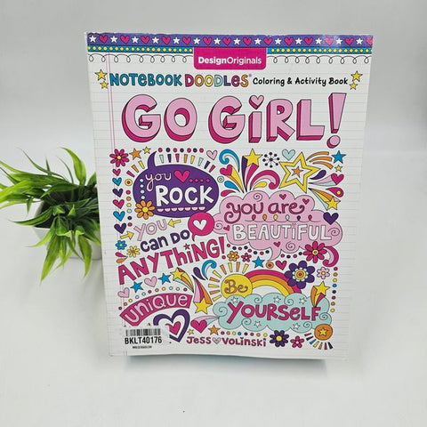 Note Book Doodles And Coloring Book - BKLT40176