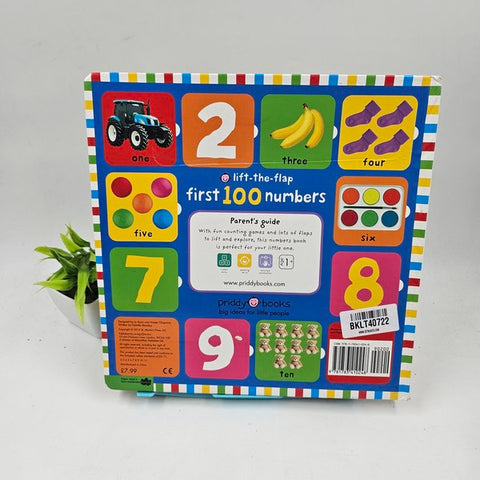 Lift The Flap First 100 Numbers - BKLT40722