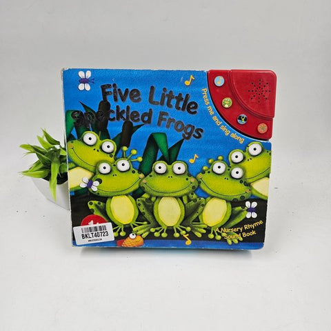 Five Little Specked Frogs - BKLT40723