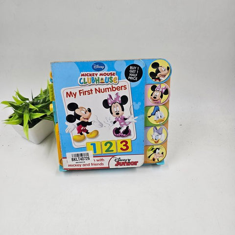 Micky Mouse My First Numbers - BKLT40726