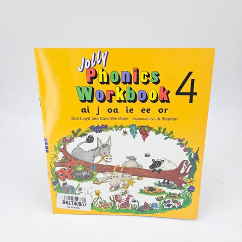 Phonics Workbook-4 - BKLT40967