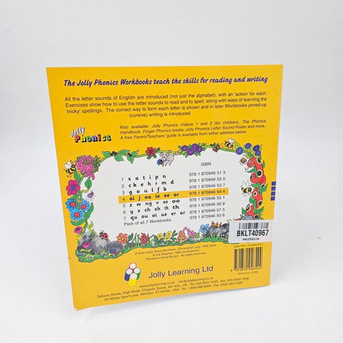 Phonics Workbook-4 - BKLT40967