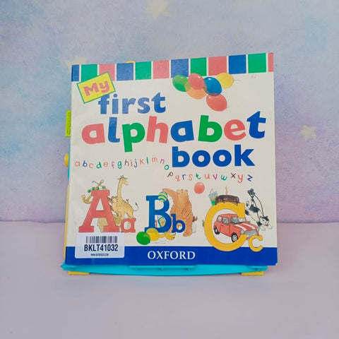 My First Alphabate Book - BKLT41032