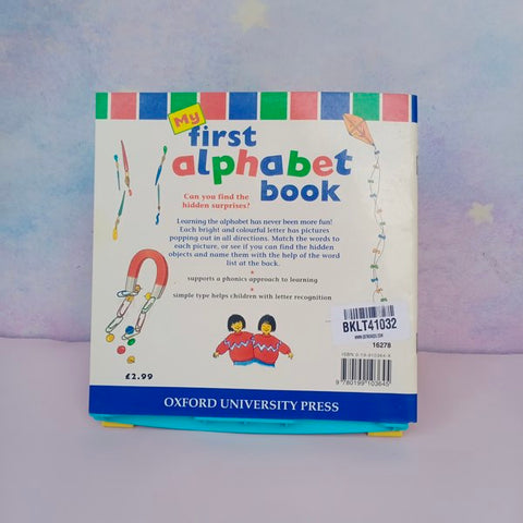 My First Alphabate Book - BKLT41032