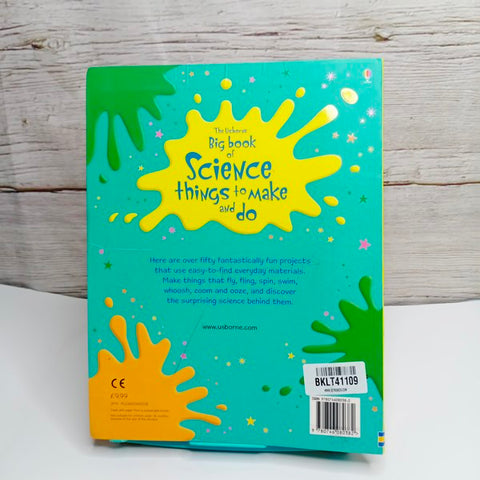 The Usborne Big Book Of Science Things To Make And Do - BKLT41109