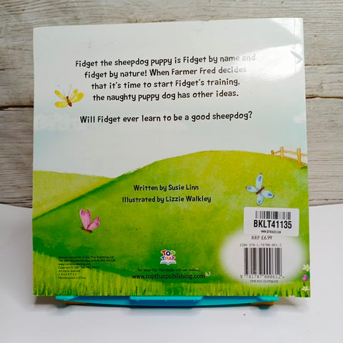 Fidget The Naughty Puppy Dog  - BKLT41135