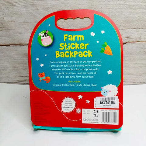 Farm Sticker Back Pack - BKLT41167