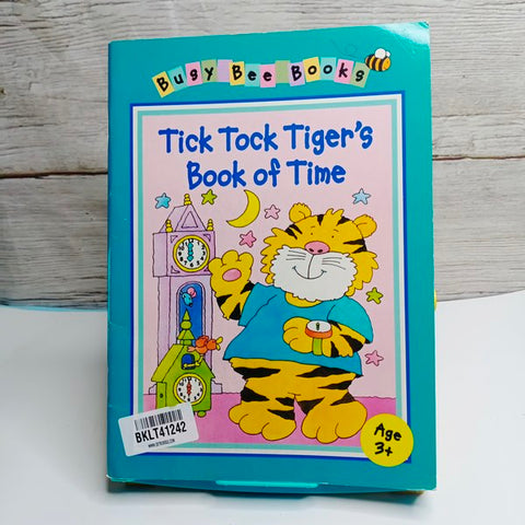 Tick Tock Tiger Book Time - BKLT41242