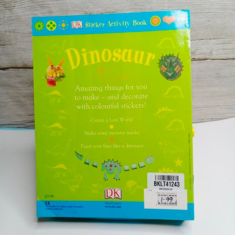 Sticker Activity Book Dino - BKLT41243