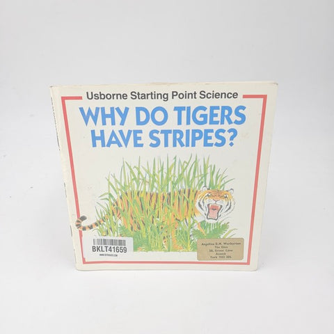 Why Do Tiger Have Stripes - BKLT41659