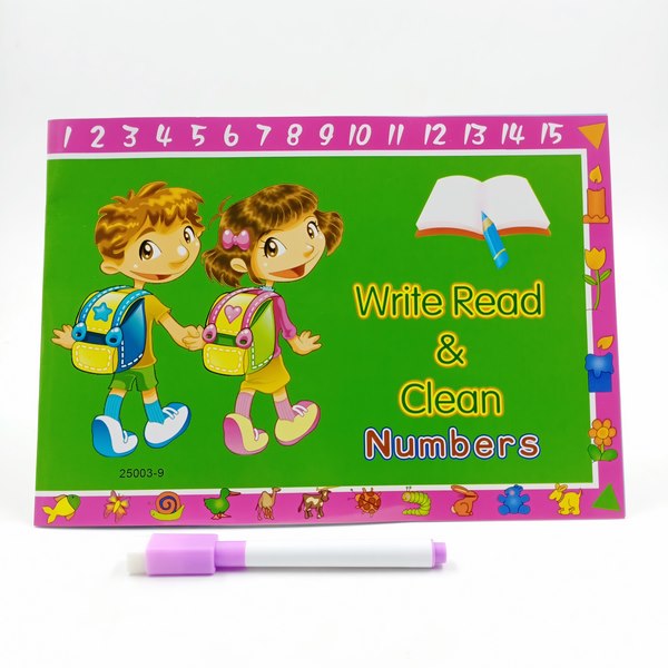 Write read and clean Numbers - BKN0041 – Extrokids