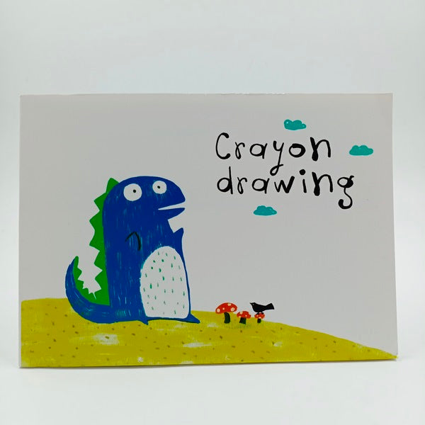 Crayon drawing book - BKN0047