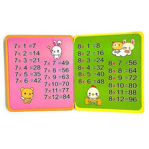 Multiplication Foam Book - BKN0063