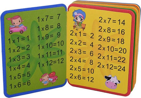 Multiplication Foam Book - BKN0063