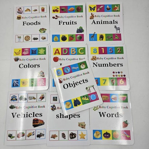 Baby Cognitive 10 In 1 Book Set - BKN0075