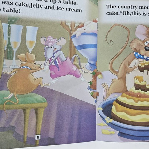 The Country Mouse And The Town Mouse  Story Book - BKN0078