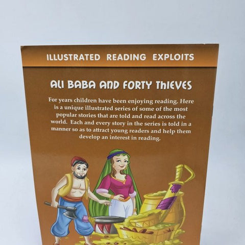 Ali Baba And Forty Thieves Story Book - BKN0083