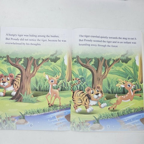 The Stag And The Tiger Story Book - BKN0089