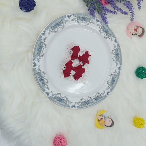 Dotted hair clip - small - CTKA0118