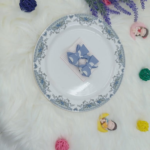 Dotted hair clip - small - CTKA0118