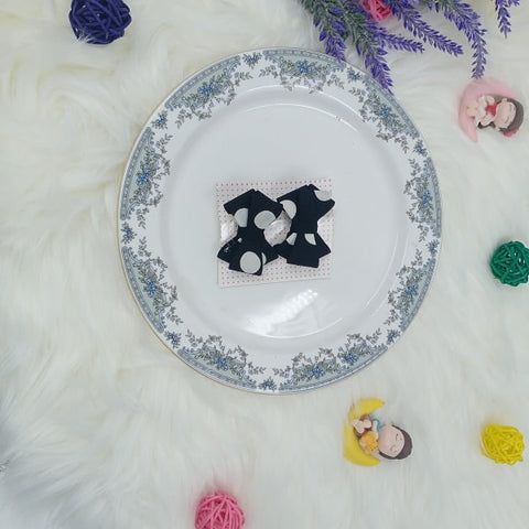 Dotted hair clip - small - CTKA0118
