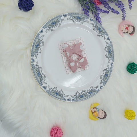 Dotted hair clip - small - CTKA0118