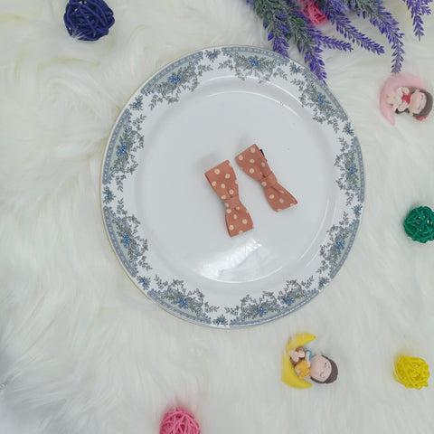 Dotted hair clip - small - CTKA0118