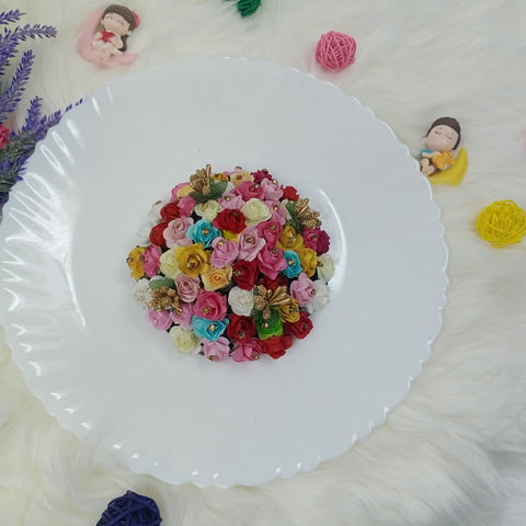 Hair Bun - Free size - Multi Color - CTKA0190