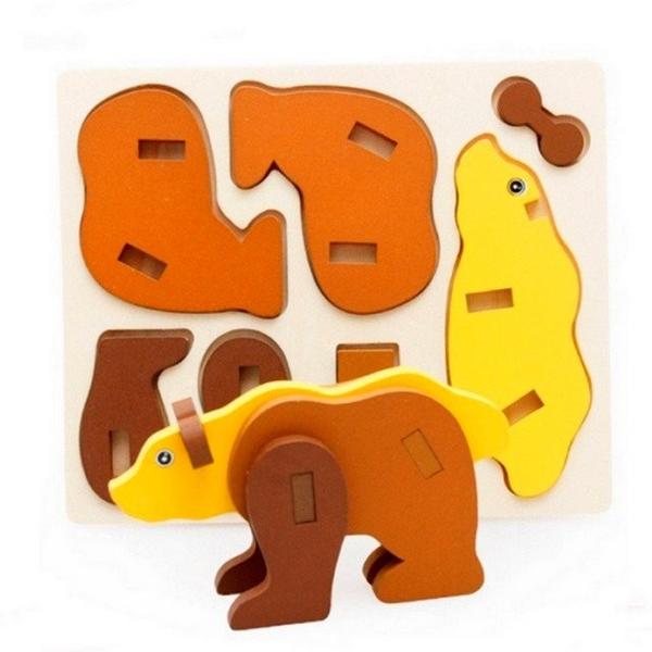 3D PUZZLE - BEAR - EKT0775