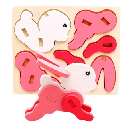 3D PUZZLE - RABBIT - EKT0782