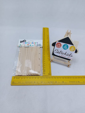 Icecream Stick with holes for craft and Diy - Plain - EKC1051