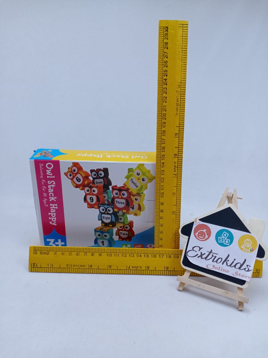 Wooden Balancing Owl Game | Enhance Focus & Coordination for Kids