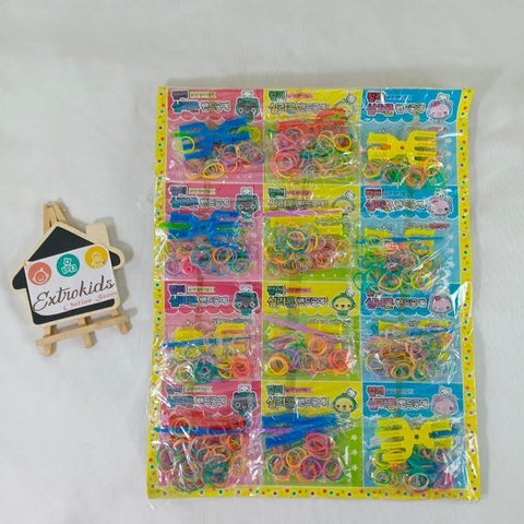 Extrokids Loom Band 1 Chart 12 Pkt EKC1086