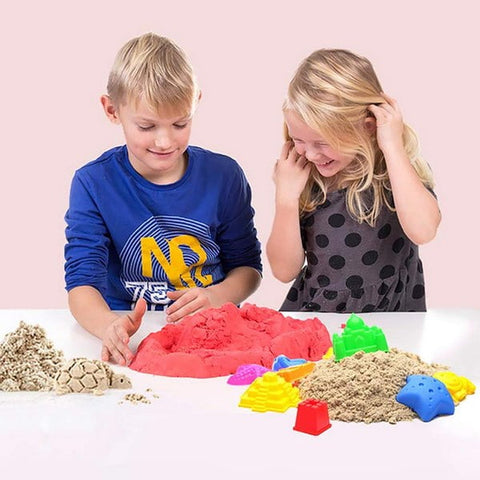 Extrokids Magic Kinetic Motion Sand for Kids (Pink, 1kg)  - EKT1231
