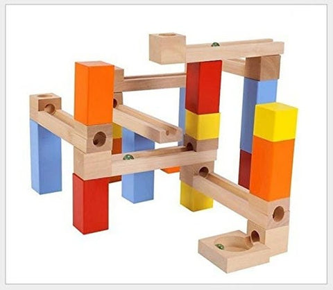 Extrokids Exclusive Wooden Construction marble Slider puzzle Toy For kids - EKT1406