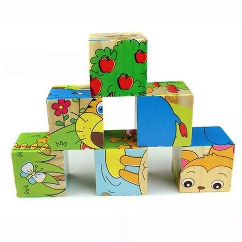 Extrokids Hand Grab Early Educational Learning Toys for Children Forest Animal 3D Jigsaw Puzzle - EKT1423