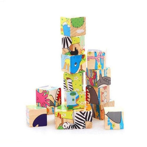 Extrokids Hand Grab Early Educational Learning Toys for Children Forest Animal 3D Jigsaw Puzzle - EKT1423