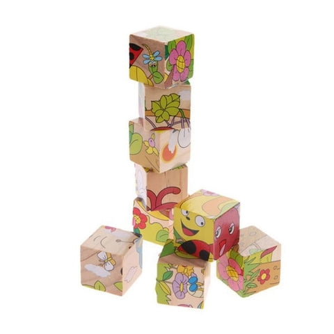 Extrokids Hand Grab Early Educational Learning Toys for Children Forest Animal 3D Jigsaw Puzzle Type2 - EKT1426