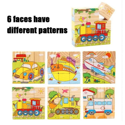 Extrokids Hand Grab Early Educational Learning Toys for Children Forest Animal 3D Jigsaw Puzzle Type2 - EKT1427