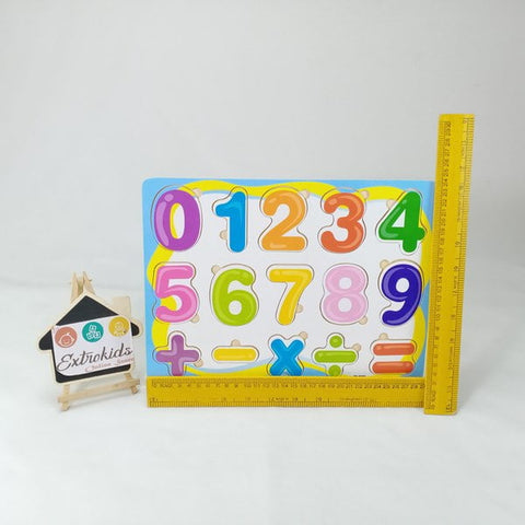 Wooden number boards - EKT1450