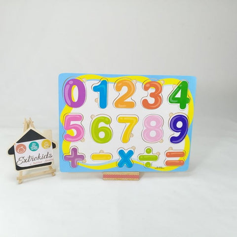 Wooden number boards - EKT1450