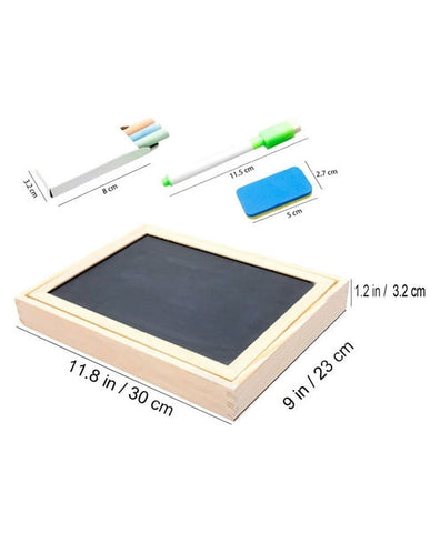Magnetic Double Sided Educational Board - Multicolour - EKT1456