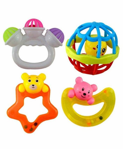 Rattles Set Pack of 8 - Multicolor - EKT1457