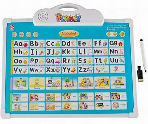 Musical Learning Board, Battery Operated Musical Alphabet Toy with Drawing Board , Educational Lear - EKT1458