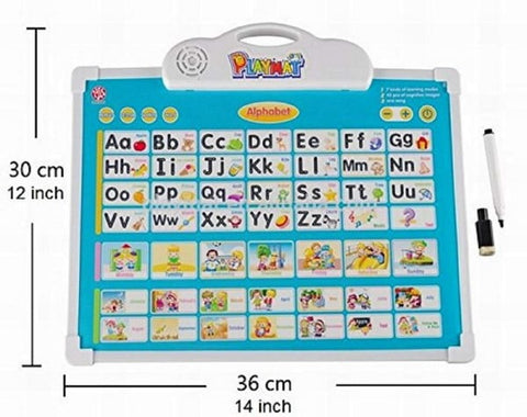 Musical Learning Board, Battery Operated Musical Alphabet Toy with Drawing Board , Educational Lear - EKT1458