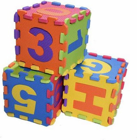 KIDS PLAY JUMBO MAT COLORFUL FOAM TEACHING EDUCATION TOOLS TOY MATS CHILDREN 26 PCS ALPHABET FOR GI - EKT1464
