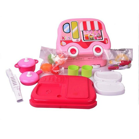 Kitchen Food Playset Little Chef Set, Kitchen Cooking Pretend Set for Kids (Set of 26 Pcs)) - EKT146