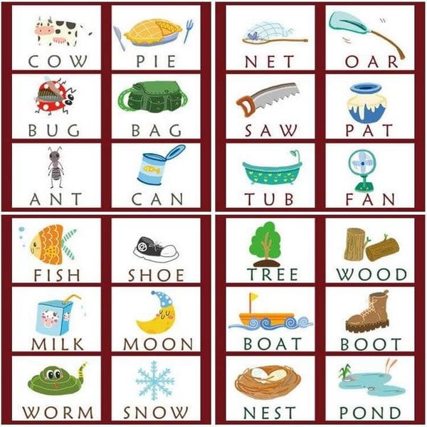 Wooden 3-in-1 Spell Learning Game - EKT1498